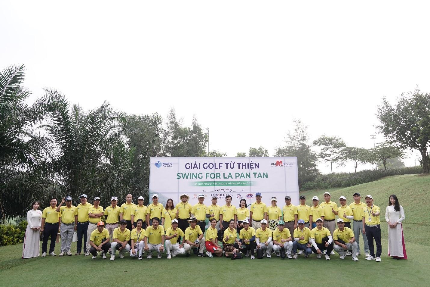 Quỹ từ thiện Next- G: Khai mạc Giải Golf gây quỹ từ thiện – Swing for La Pan Tan