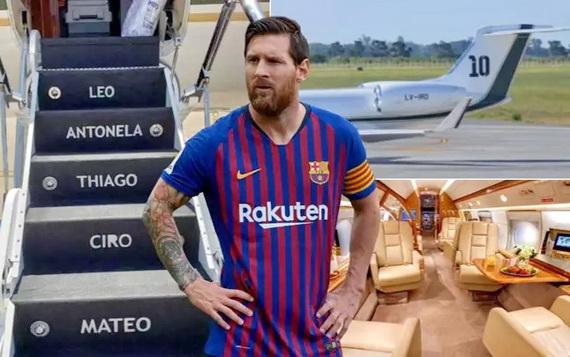 Bên trong chiếc máy bay siêu sang trị giá 15 triệu USD chuyên chở Messi