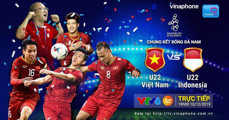 Xem MobileTV cổ vũ U22 Việt Nam giành Huy chương vàng Sea Games 30