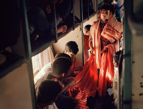 Cuộc sống muôn màu trên những chuyến tàu ở Ấn Độ