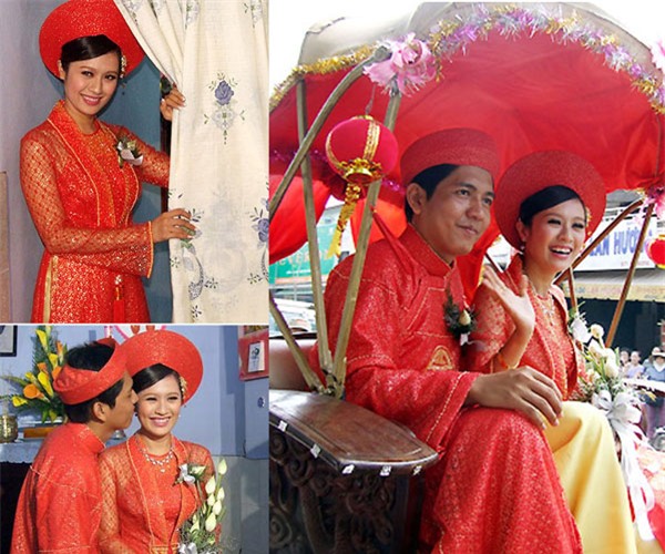 Đám cưới đậm chất miền Tây của Thanh Thúy năm 2008.