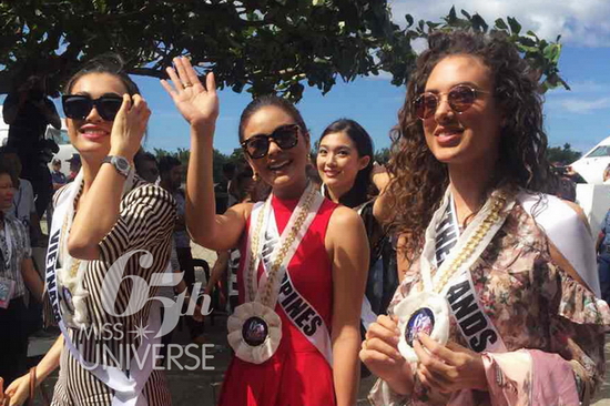 Lệ Hằng cùng các thí sinh của Miss Universe 2016 có cơ hội ngắm nhìn những con đường mang đậm nét kiến trúc cổ điển Tây Ban Nha. Đặc biệt, các cô gái còn được lắng nghe thông tin về địa danh lâu đời từng được UNESCO công nhận là Di sản Văn hóa Thế giới này.