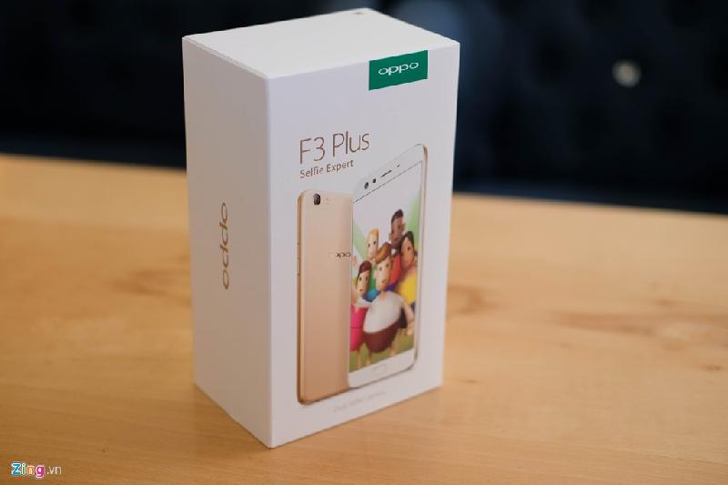 Oppo F3 Plus là smartphone đầu tiên sử dụng camera selfie kép với góc chụp lên đến 120 độ. Máy vừa chính thức về Việt Nam với giá 10,69 triệu đồng.