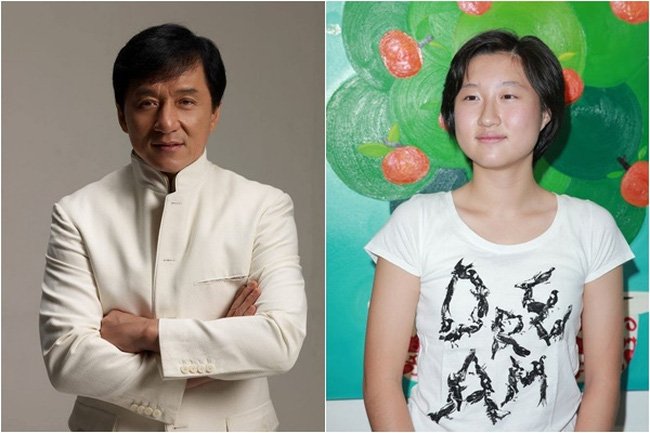 Jackie Chan Thành Long và con gái ngoài giá thú Ngô Trác Lâm