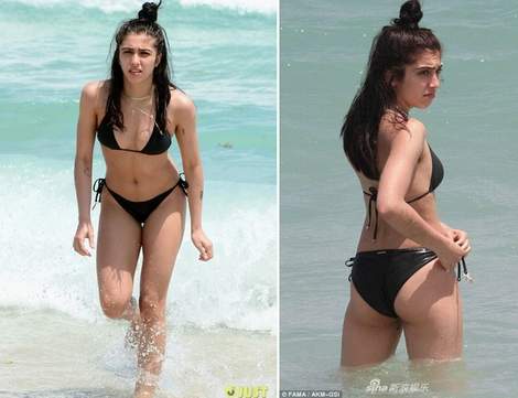 Con gái 20 tuổi của Madonna khoe dáng với bikini