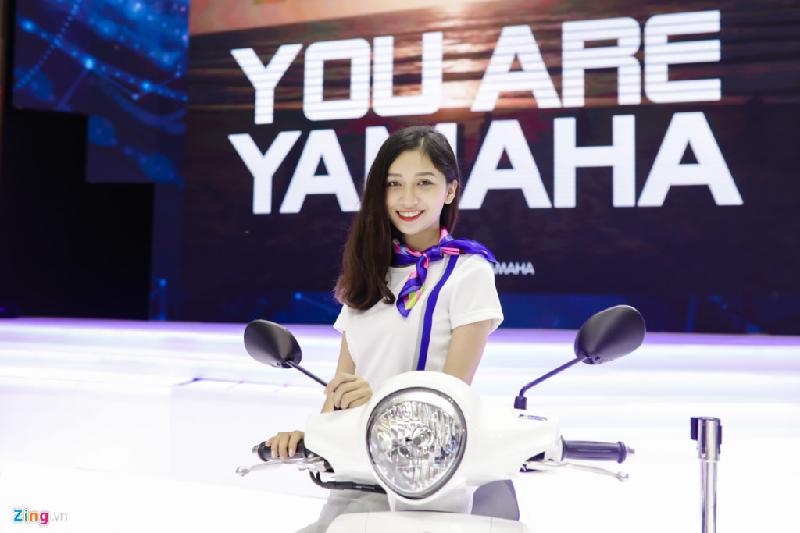 Với 4 khu vực Race Zone, City Sports, Smart Zone và Fashion Zone, Yamaha mang đến gần 20 mẫu xe sản xuất ở Việt Nam lẫn nhập khẩu từ nước ngoài. 