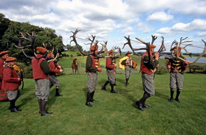 Lễ hội Abbots Bromley Horn Dance, Staffordshire, Anh: