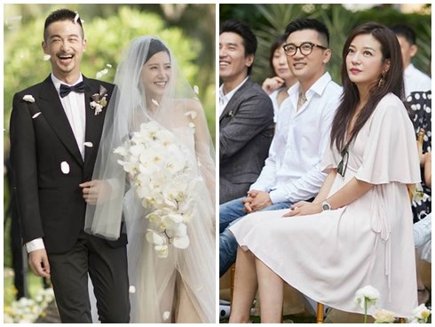 Dự đám cưới đàn em, Triệu Vy - Tô Hữu Bằng được quan tâm hơn cả cô dâu chú rể