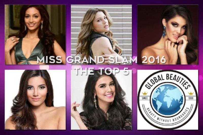 Global Beauties công bố top 5 Hoa hậu của các hoa hậu năm 2016.