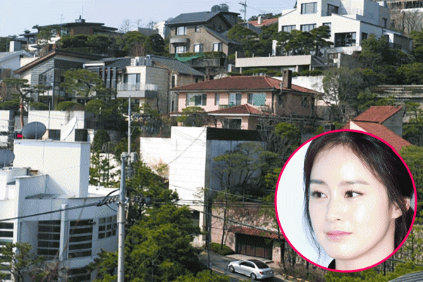 Bi Rain và Kim Tae Hee cũng sống tại ngôi nhà thuộc khu vực đắc địa này.