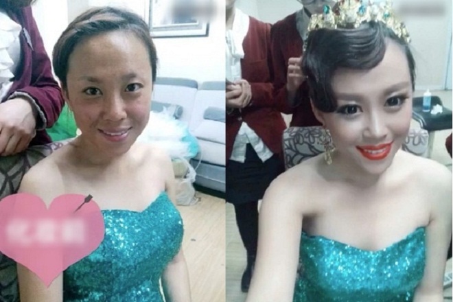 Những pha 'lên đời nhan sắc' ảo diệu của cô dâu Việt nhờ khả năng trang điểm tài tình