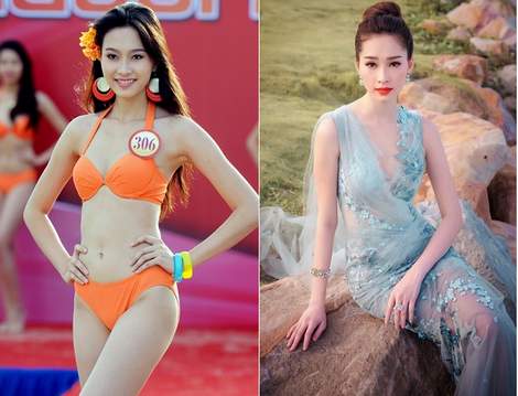 Hoa hậu Thu Thảo từ cô gái khẳng khiu đến sắc đẹp 'không góc chết'