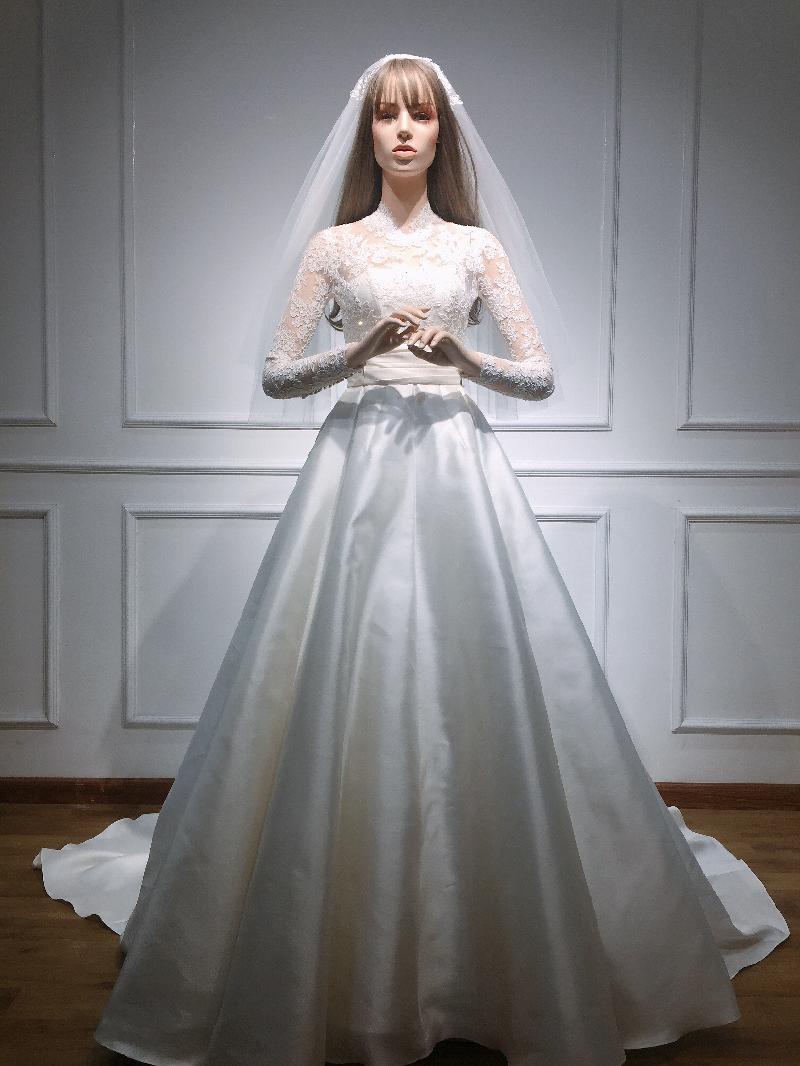 Bí mật chiếc váy cưới biến Đặng Thu Thảo thành nàng công chúa trong ngày cưới-8