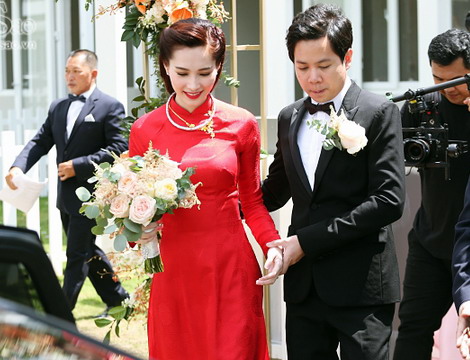 Đám cưới như mơ của Hoa hậu Đặng Thu Thảo
