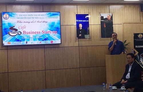 Đại học Quốc gia Hà Nội: Khai trương chuỗi sự kiện "Café Business Start-up"