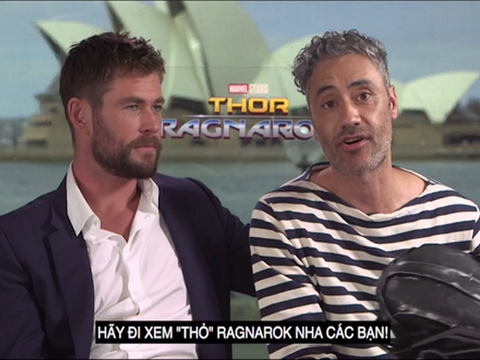 Thần Sấm Chris Hemsworth phấn khích khi được fan Việt gọi là 'Thỏ'