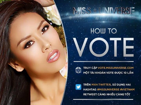 Chung tay bình chọn cho Nguyễn Thị Loan vào Top 16 Miss Universe 2017