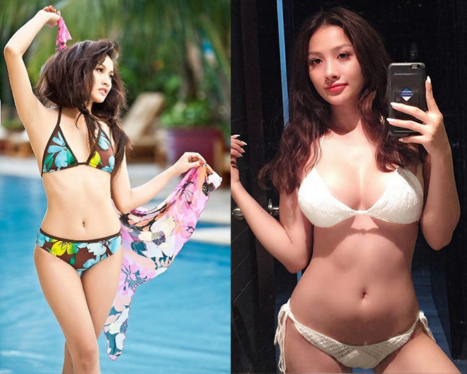 Nữ diễn viên Yaya Trương Nhi khác lạ trong hai shoot hình cùng diện bikini. Có thể dễ dàng nhận ra sau một thời gian ngắn, cô nàng đã quyết định giã từ thân hình ''màn hình phẳng'' để trở nên quyến rũ hơn.