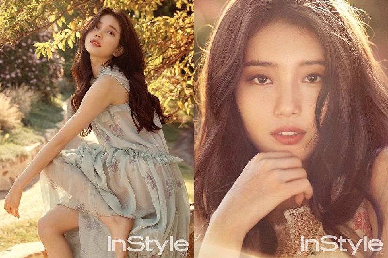 Suzy xinh đẹp lộng lẫy trên trang bìa tạp chí Instyle