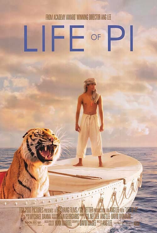 Poster phim Life of Pi (Cuộc đời của Pi)