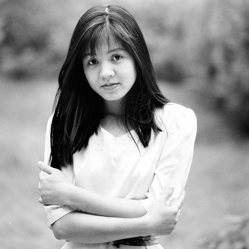 Nhan sắc Diễm Quỳnh năm 24 tuổi, khi chị đang học Thạc sĩ tại Bắc Kinh, Trung Quốc.